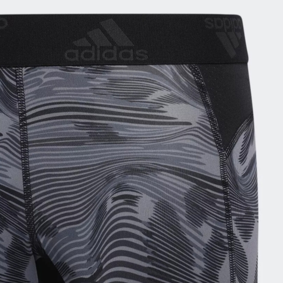 Adidas Allover Print TechFit Tights *NWT* - Picture 2 of 9